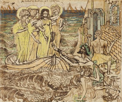 Konstmusernas ankomst till arkitekturen, 1890 av Jan Toorop