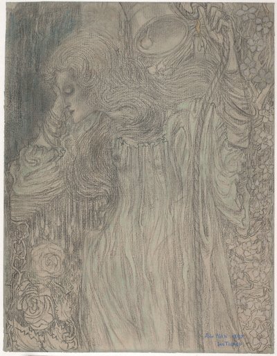 Drömmaren, 1897 av Jan Toorop