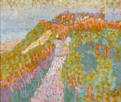 Sanddynerna i Domburg, 1908. av Jan Toorop