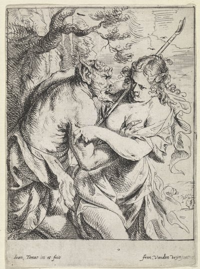 Satyr och herdinna av Jan Thomas