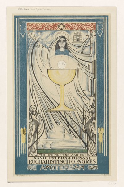 Affisch för den internationella eukaristiska kongressen, 1924 (serietitel) av Jan Toorop