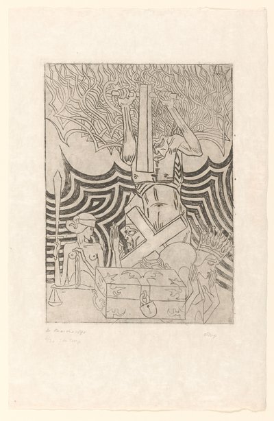 De Anarchie (originaltitel på objekt) De Anarchist (originaltitel) av Jan Toorop