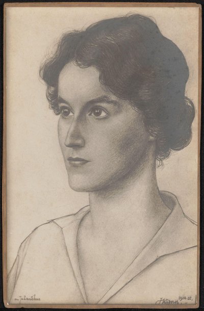 Fotoreproduktion till Jenny Kraft av Jan Toorop
