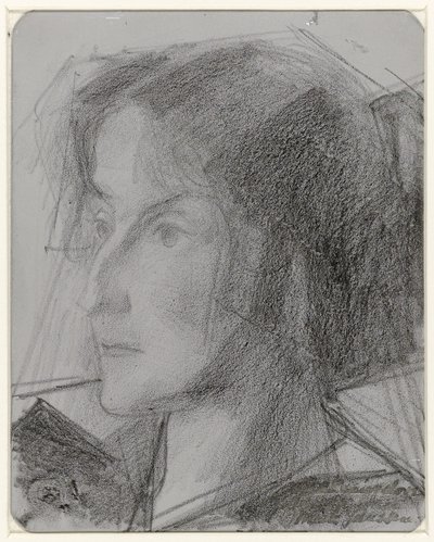 Porträtt av Miek Janssen av Jan Toorop