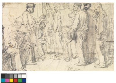Strikers av Jan Toorop