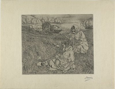 The Net Menders av Jan Toorop