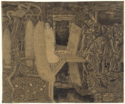 Sorgernas gamla trädgård Urgamla sorgernas trädgård av Jan Toorop