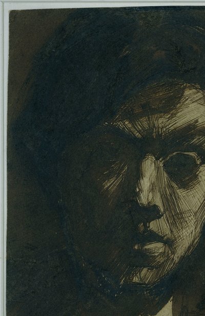 Självporträtt av målaren Jan Toorop av Jan Toorop