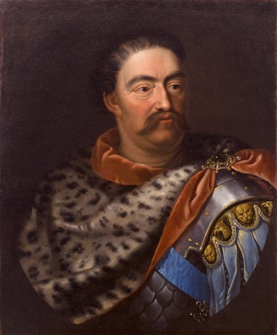 Porträtt av John III Sobieski 1629-1696, kung av Polen och storhertig av Litauen av Jan Tricius