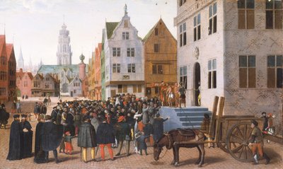 Ecce Homo (olja på trä) av Jan Van Wechelen
