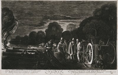 De fyra elementen, eld (Ignis), ca. 1614–1622 (etsning) av Jan Van de II Velde