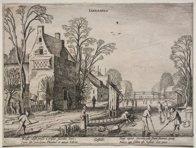 De tolv månaderna: januari. av Jan Van de Velde