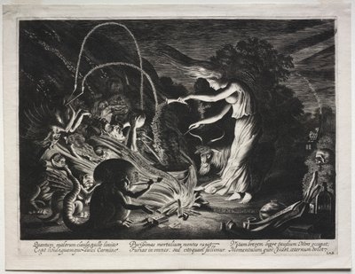 The Witch Night Piece, 1626. av Jan Van de Velde