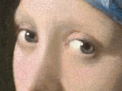 Flicka med ett pärlörhänge, c.1665-6 av Jan Vermeer van Delft