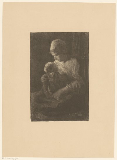Mamma med barn av Jan Veth