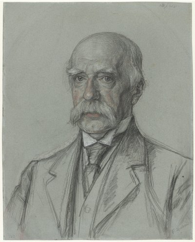 Porträtt av F.J. Spackel av Jan Veth