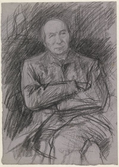 Porträtt av Frederik W. van Eeden av Jan Veth