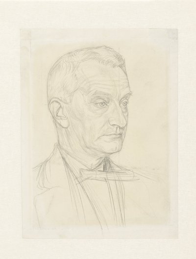 Porträtt av Jan Egers van Iterson av Jan Veth
