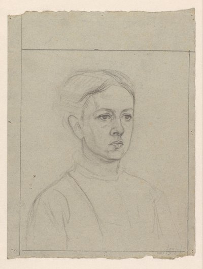 Porträtt av Johanna Veth av Jan Veth