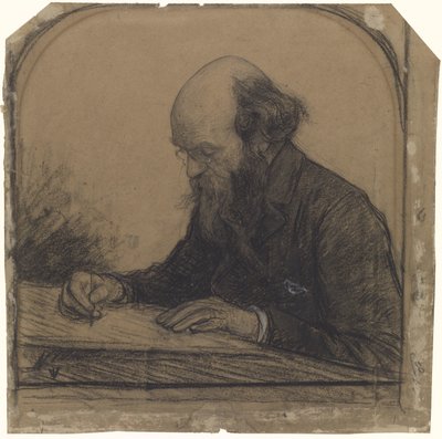 Porträtt av Petrus Josephus Hubertus Cuypers av Jan Veth