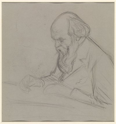 Porträtt av Petrus Josephus Hubertus Cuypers av Jan Veth
