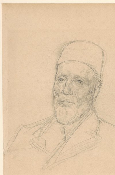 Porträtt av Willem Nicolaas Dinger (?) av Jan Veth