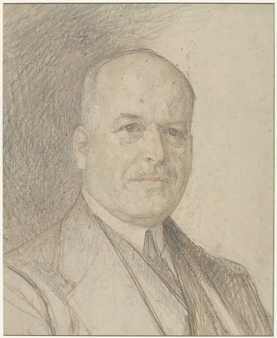 Porträtt av en gentleman, förmodligen Walter Cohen av Jan Veth