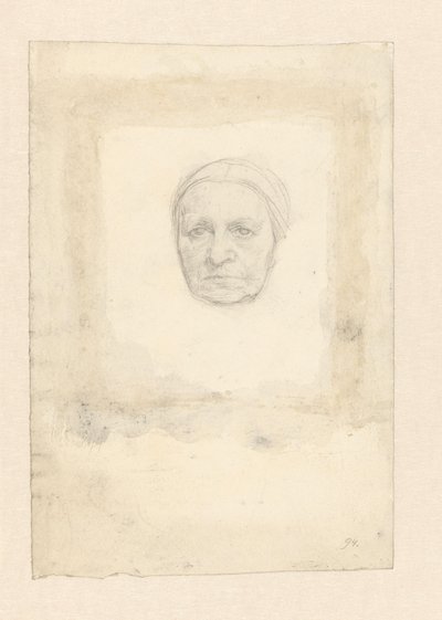 Porträtt av fru Anna Cornelia Veth-Giltay av Jan Veth
