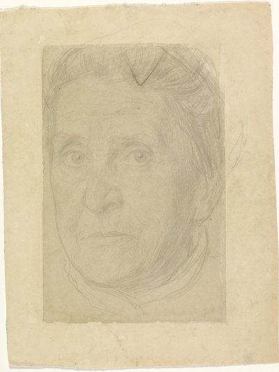 Porträtt av fru M.J. van Rennès-de Jongh av Jan Veth