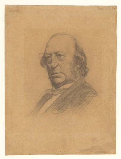 Porträtt av Prof. Dr. Jan van Geuns av Jan Veth