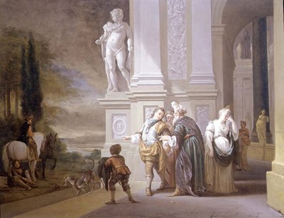 Den förlorade sonens avgång av Jan Baptist Weenix