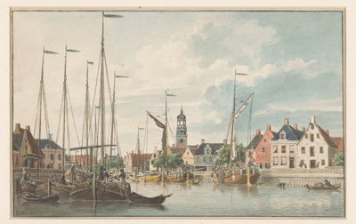 Ansikte på De Lemmer av Jan Weissenbruch