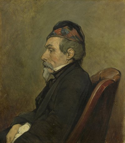 Porträtt av Johan-Hendrick-Louis Meyer av Jan Weissenbruch