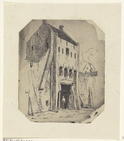 Steigerpoort i Leerdam av Jan Weissenbruch