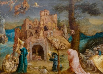 The Temptation of Saint Anthony, 1500-talets första hälft.. av Jan Wellens de Cock