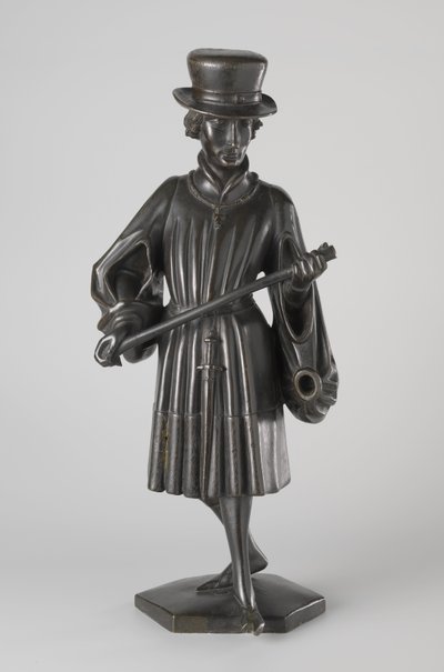 Gråter från Isabella av Bourbons grav, ca. 1475-76 (brons) av Jan attrib.to Borman
