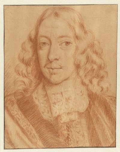 Porträtt av Cornelis de Witt av Jan de Baen