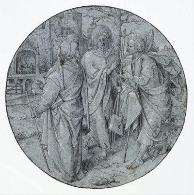 Kristus i Emmaus av Jan de Beer
