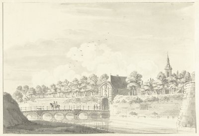 Sint-Nicolaaspoort i Namur av Jan de Beijer