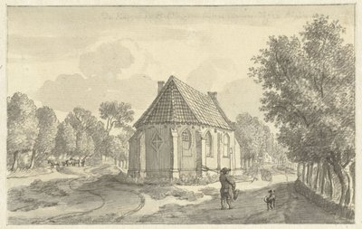 Helsdingens kyrka nära Vianen av Jan de Beijer