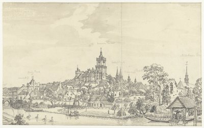 Utsikt över Kleve av Jan de Beijer