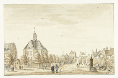 Marknad i Emmerik av Jan de Beijer