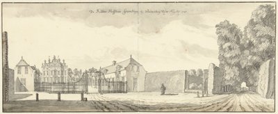 Ridderhofstad Geerestein nära Woudenberg av Jan de Beijer