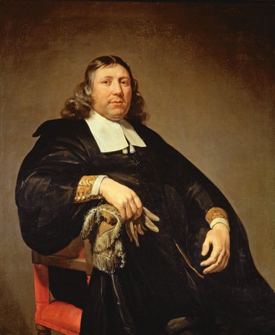 Portrait of Dammas Guldewagen, c.1657 av Jan de Bray