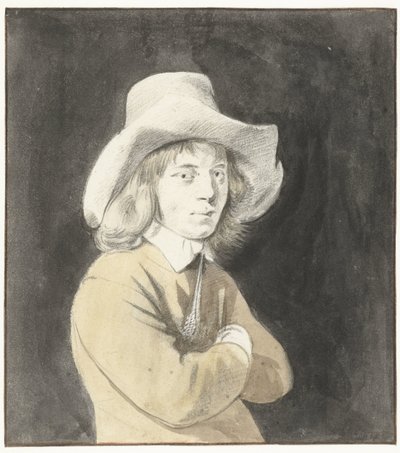 Studie av en man av Jan de Bray