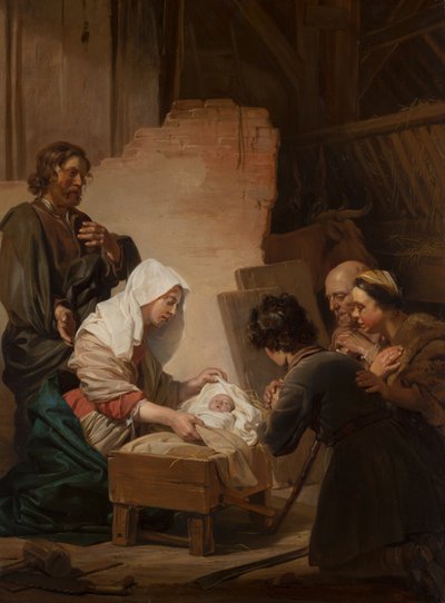 Herdarnas tillbedjan av Jan de Bray