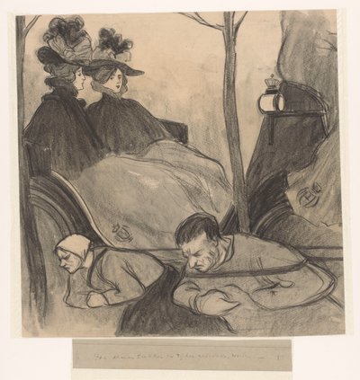 Hur fattiga och rika dras (titel på objekt) av Jan de Waardt