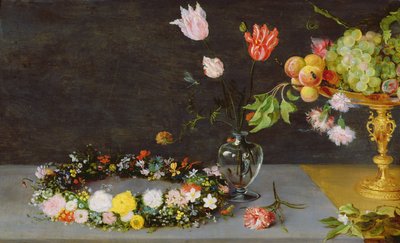 Blommor och frukt av Jan the Elder Brueghel