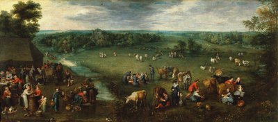 Bondens liv, ca 1621 (olja på duk) av Jan the Elder Brueghel