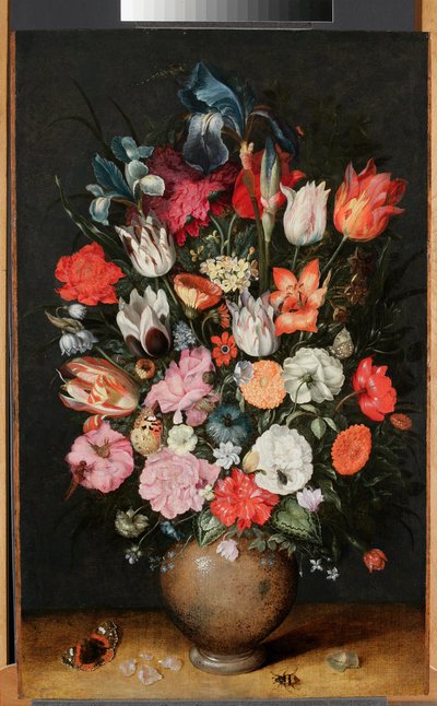 Vas med blommor av Jan the Elder Brueghel